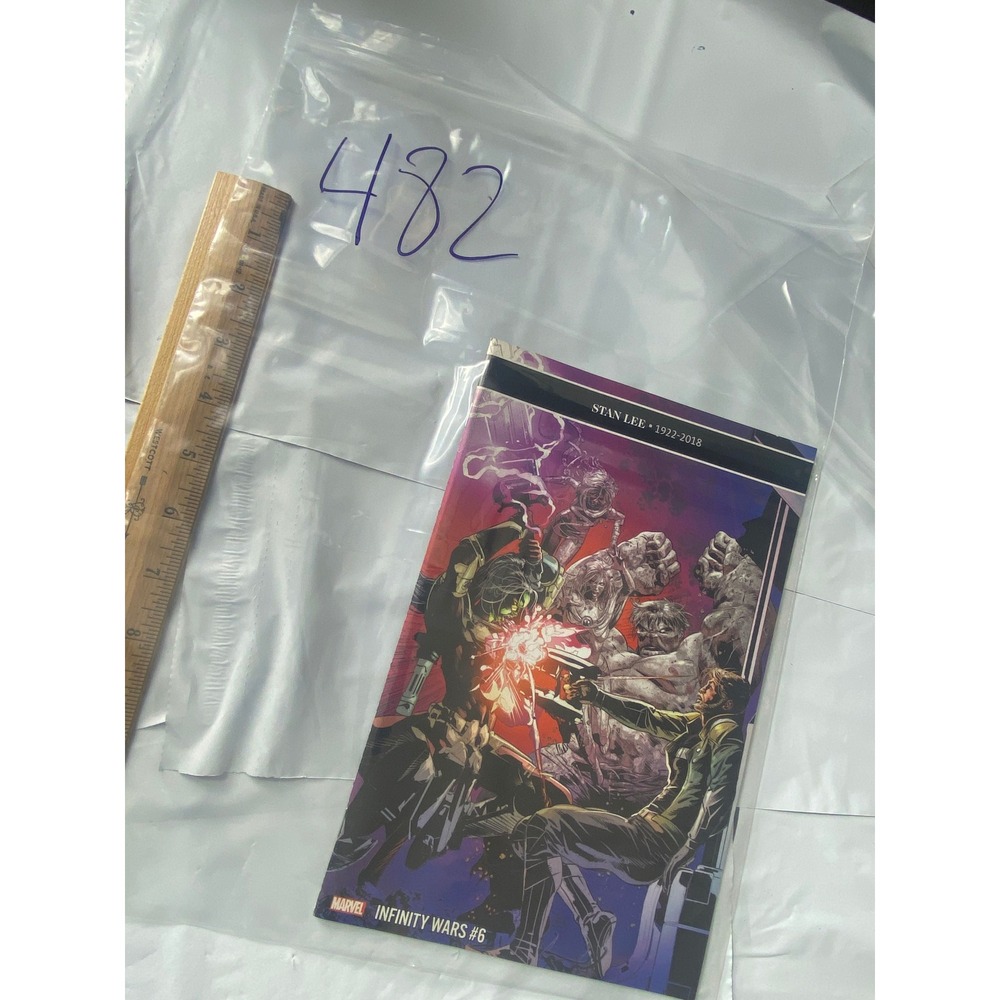 Marvel Infinity Wars 6 Comic Book Stan Lee 1922 2018